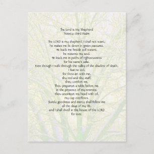 23e Psalm... Briefkaart