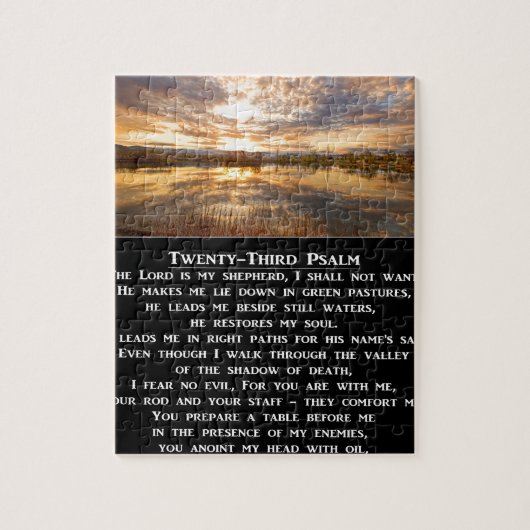 23e Psalm Prayer Legpuzzel (Verticaal)