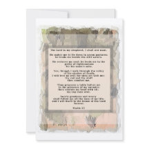 23e Psalm Uitnodiging Abstract