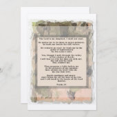 23e Psalm Uitnodiging Abstract (Voorkant / Achterkant)