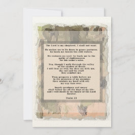 23e Psalm Uitnodiging Abstract