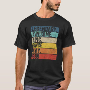 23e verjaardag van de wettige Geweldige epic sinds T-shirt