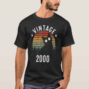23e verjaardag Vintage 2000 23 jaar oud T-shirt