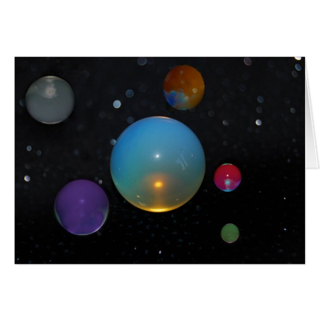 23ème Univers dans l'espace carte de voeux (Devant horizontal)