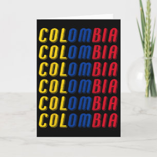 2425 Colombiaanse Vlag Voetbalshirt Kit Sport Unif Kaart