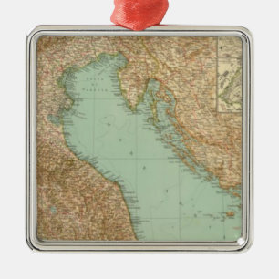 2426 Noord-Italië Metalen Ornament