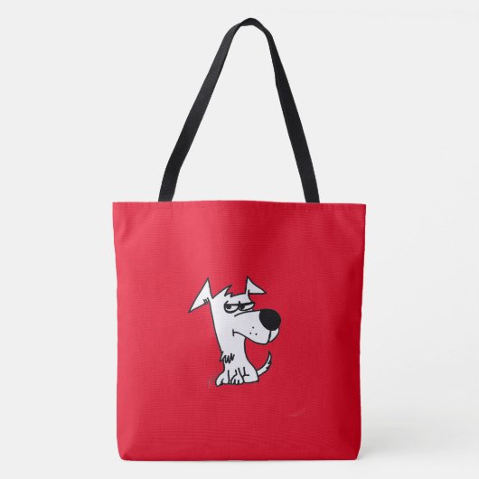 242 - Max de Dog-Canvas tas (Voorkant)