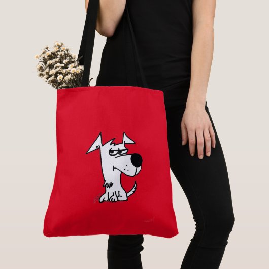 242 - Max de Dog-Canvas tas (Dichtbij)