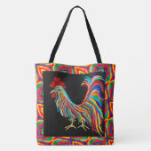 243 - Haan - Canvas tas (Achterkant)