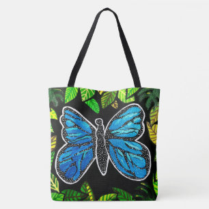 246 - Butterfly - Canvas tas