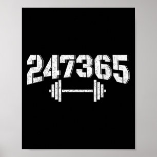 247365 - Gym Workout Fitness Motivatie Poster