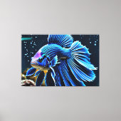 24_021, Betta viskunst, Canvas Afdruk (Voorkant)