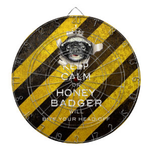 [24.1] Houd kalm of Honey Badger... Dartbord