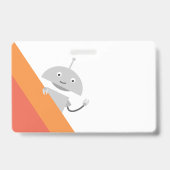 24-25 Clever Dragons Badge (Achterkant)