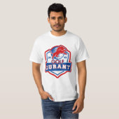 24-25 Durant Lions - GOLF - Leeuwen - GEEN ROOSTER T-shirt (Voorkant volledig)