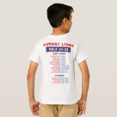 24-25 Durant Lions - Staat - Lady Lions T-shirt (Achterkant volledig)
