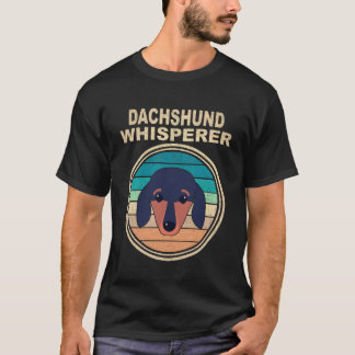 24 Dachshund Fluisteraar Antiek T-shirt