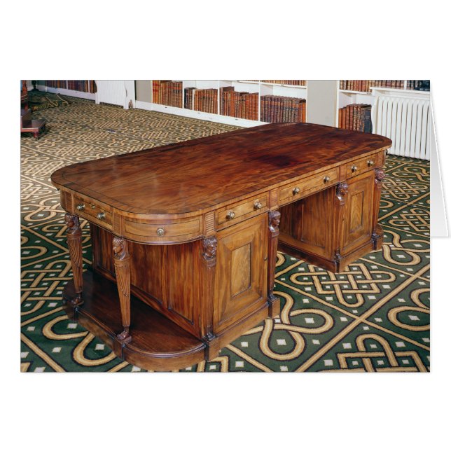 24:Desk de Thomas Chippendale Jr, 1805 (Devant horizontal)