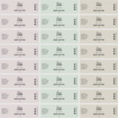 24 Étiquettes à thème bio naturel Beurre (Devant)