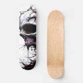 24 Hard Lines | Deathmask Deck – The Rebuild Begin Skateboard (Voorkant)