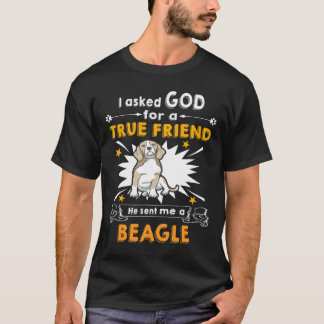 24 Hij vroeg aan een ware vriend van God, een Beag T-shirt