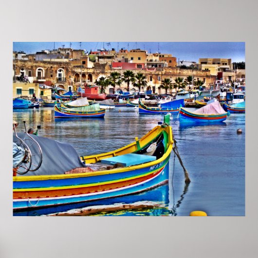 24-inch x 18-inch Poster (halfgloss) De wereld is (Voorkant)