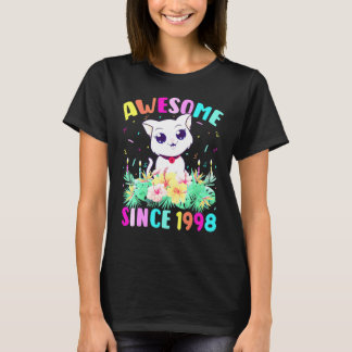 24 jaar oud meisje kattenliefhebber Geweldig sinds T-shirt