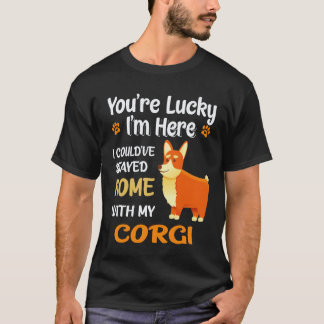 24 Jij Bent Gelukkig Corgi T-shirt