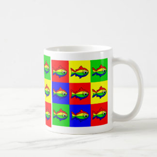 24 Oncor Hynchus Mykiss - 24 regenboogforels Koffiemok