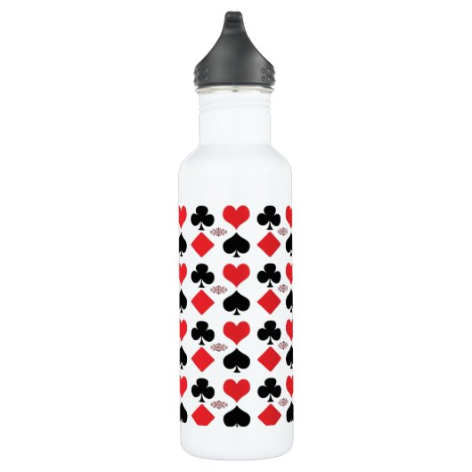 24 oz speelkaarten 4 azen waterfles  (Rechts)