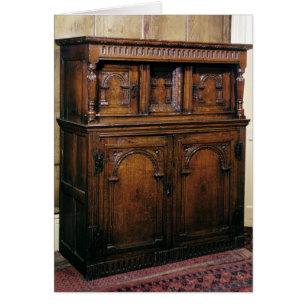 24 : Placard de Hall, chêne, c.1600