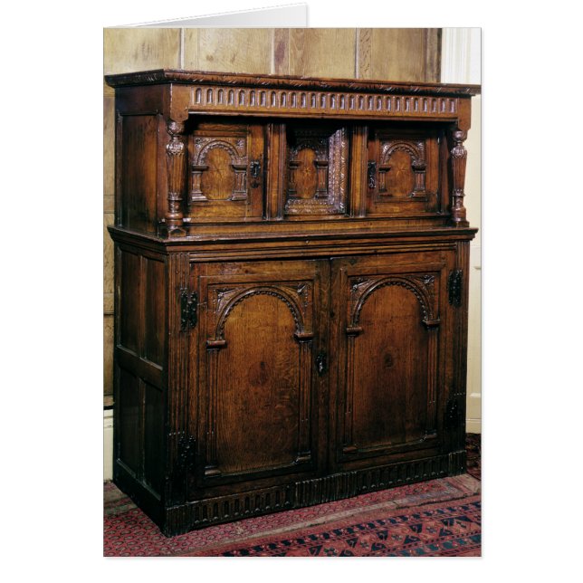 24 : Placard de Hall, chêne, c.1600 (Devant)