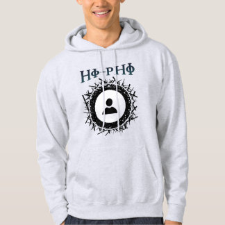 24 Sweat - shirt à capuche de lignes dures — Symbo