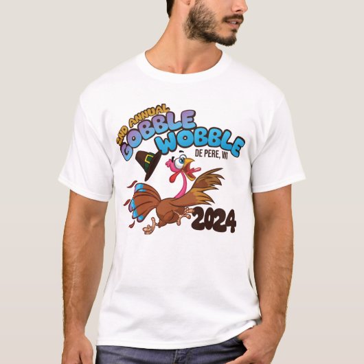 24 T-shirt Gobble Wobble (Devant)