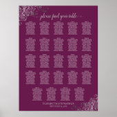 24 Tabel Zilver en kabelweddenschap Poster (Voorkant)