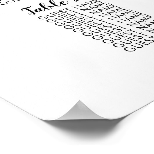 24 Tableau Grandes places Mariages (Coin)