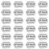 24 Transparante Vrije Vorm Lippenbalsem 1,8 duimet Sticker (Voorkant)
