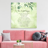 24 x 24 Het gebed van de Heer Canvas Afdruk (Insitu (Woonkamer))