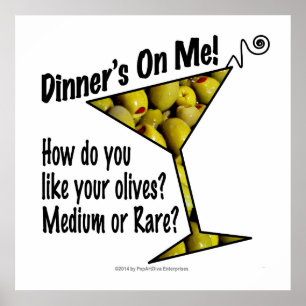 24" X 24" POSTER - MIDDELWARE OF ZELDZAME MARTINI