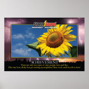 24 x 36" affiche d'accomplissement" de garde de