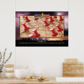 24 x 36" Affiche motivationnelle de la Garde contr (Cuisine)