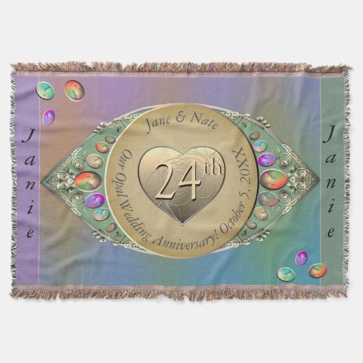 24e anniversaire du Mariage Opal Jeu de couverture (Devant)