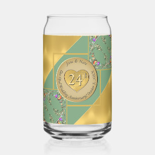 24e anniversaire Opal verre