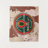 24e Infanteriedivisie Desert Storm Wandkleed (Voorkant)