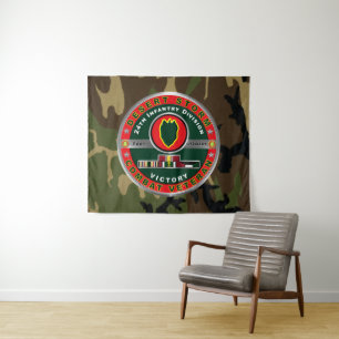 24e Infanteriedivisie Desert Storm Wandkleed