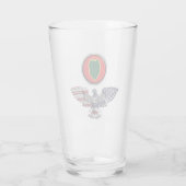 24e infanteriedivisie Eagle Veteran Glas (Achterkant)