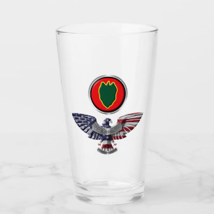 24e infanteriedivisie Eagle Veteran Glas