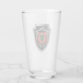 24e Infanteriedivisie Schild Glas (Achterkant)