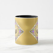 24e Mariage Opal Anniversaire Mug (Centre)