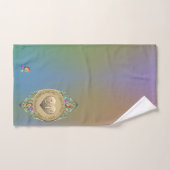 24e Mariage Opal Anniversaire Serviette (Serviette à main)